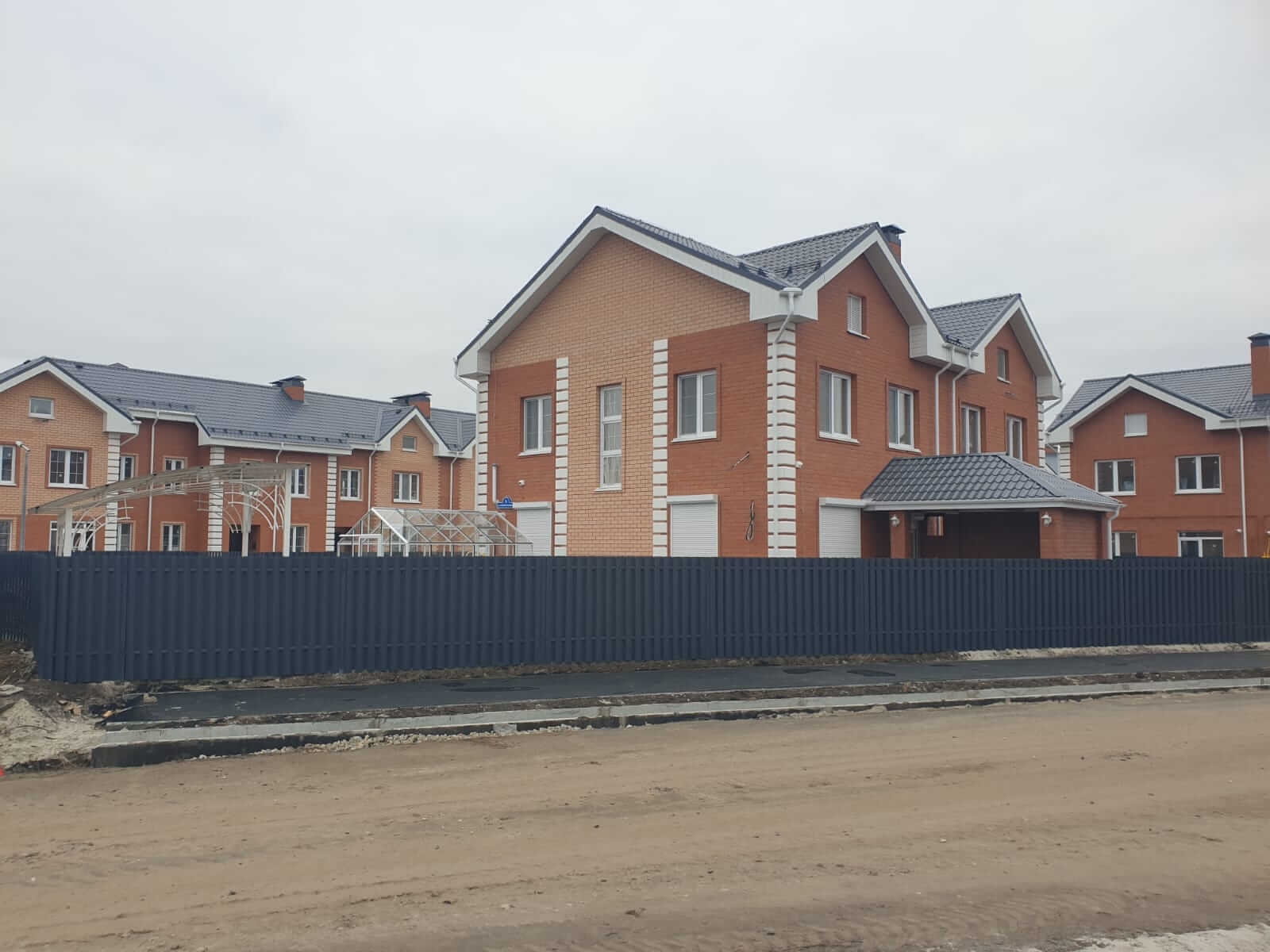 Забор из штакетника 230м Серый Графит фото3 в Джанкое